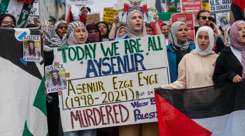 Aysenur Ezgi protest seattle