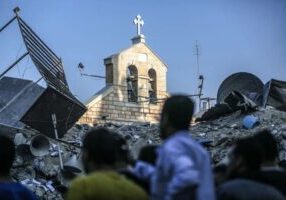 church destruction gaza cultural genocide